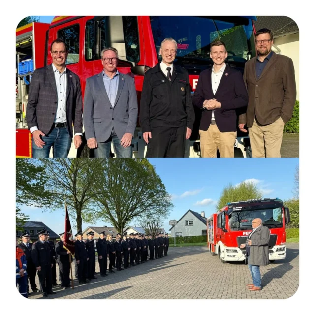 🚒 Übergabe des neuen TSF-W an die Löschgruppe Waldhausen 🤝
Als Ratsmitglied durfte ich gestern bei der offiziellen Übergabe des neuen Feuerwehrfahrzeugs dabei sein – pünktlich zum 100-jährigen Jubiläum der Löschgruppe Waldhausen. 👏 Mit dem neuen TSF-W steht jetzt auch im kleinsten Ortsteil unserer Stadt ein modernes und schlagkräftiges Einsatzfahrzeug bereit – bestens ausgerüstet für alle Einsatzszenarien, um als erstes am Ort umfassend eingreifen zu können. Das ist nicht nur ein technisches Update, sondern auch ein deutliches Zeichen der Wertschätzung für unsere Kameradinnen und Kameraden, die Tag und Nacht für unsere Sicherheit im Einsatz sind. 🚒💪 Eine gute Ausrüstung ist Voraussetzung dafür, dass dieses Ehrenamt funktionieren kann – und hier muss die Stadt auch künftig alles tun, um die Feuerwehr bestmöglich zu unterstützen. Danke allen Beteiligten für den unermüdlichen Einsatz für unsere Sicherheit! 🙏 #StadtWarstein #Waldhausen #FFW #Spinnrath2025 @thoschoene @waldhausen_warstein @feuerwehrwarstein